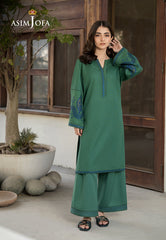 Asim Jofa Essential Pret Drop 6 Ajpb-116 Embroidered Cambric 2 Pcs