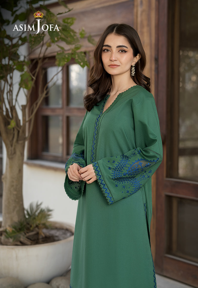 Asim Jofa Essential Pret Drop 6 Ajpb-116 Embroidered Cambric 2 Pcs