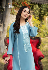 Asim Jofa Essential Pret Drop 6 Ajpb-101 Embroidered Cambric 2 Pcs