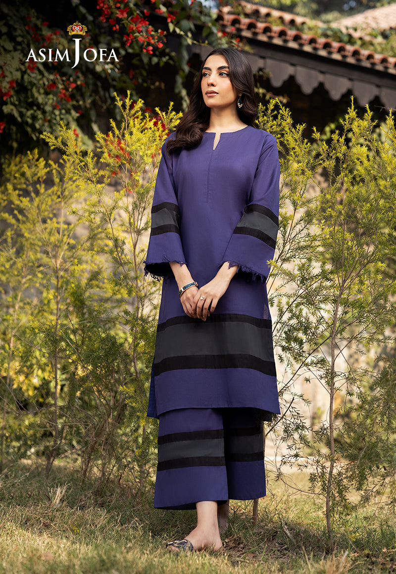 Asim Jofa Essential Pret Drop 6 Ajpb-95 Dyed Cambric 2 Pcs