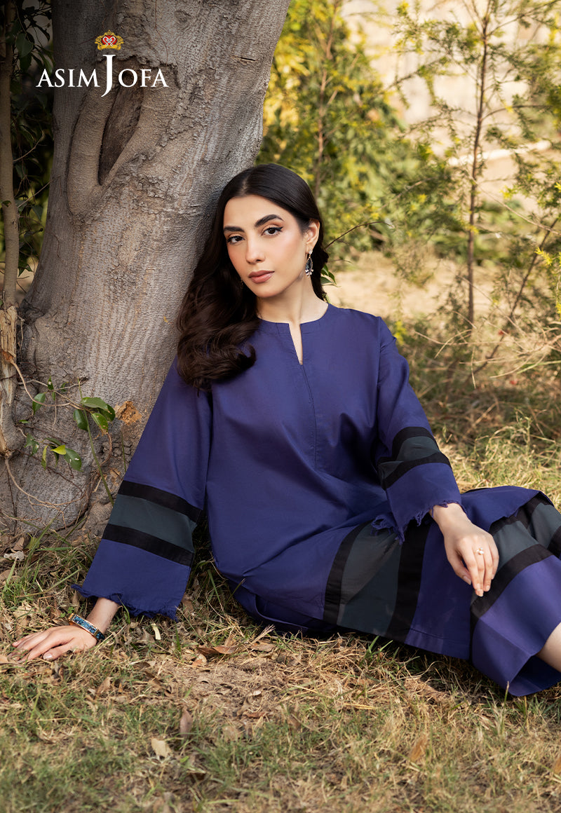 Asim Jofa Essential Pret Drop 6 Ajpb-95 Dyed Cambric 2 Pcs