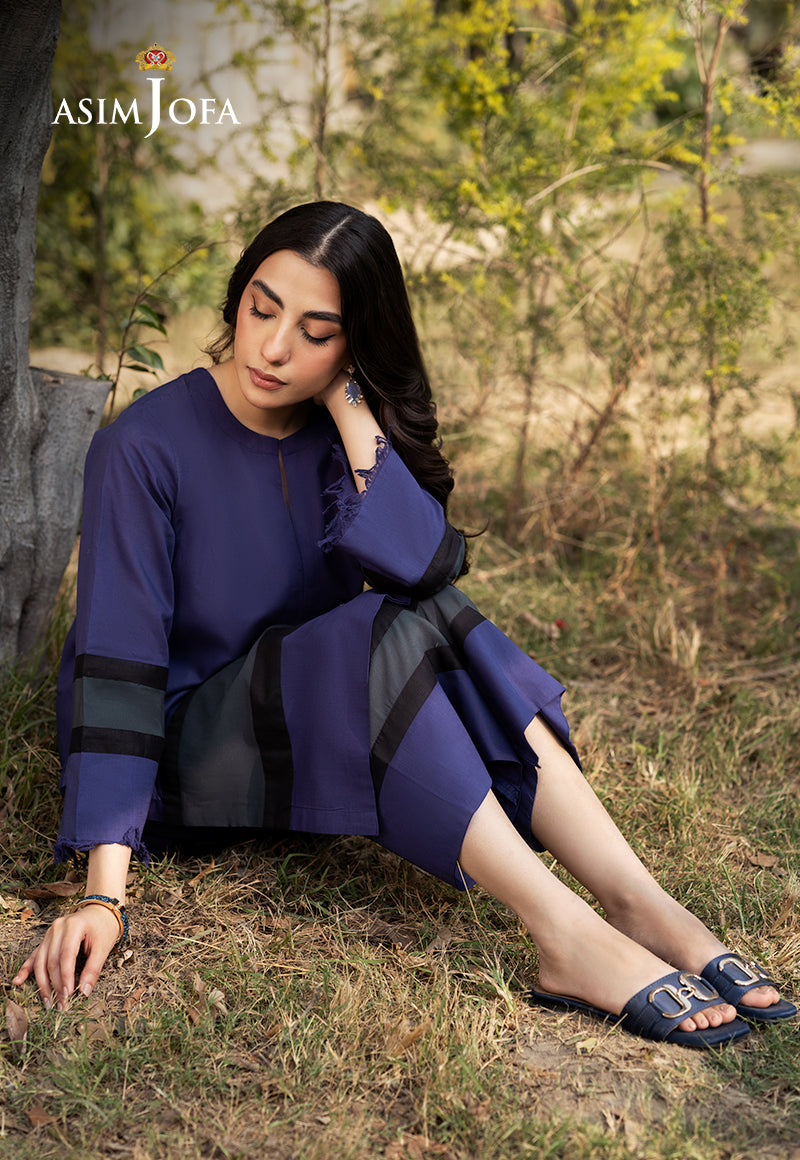 Asim Jofa Essential Pret Drop 6 Ajpb-95 Dyed Cambric 2 Pcs