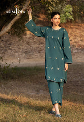 Asim Jofa Essential Pret Drop 6 Ajpb-90 Embroidered Cambric 2 Pcs