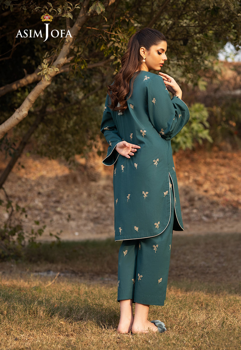 Asim Jofa Essential Pret Drop 6 Ajpb-90 Embroidered Cambric 2 Pcs