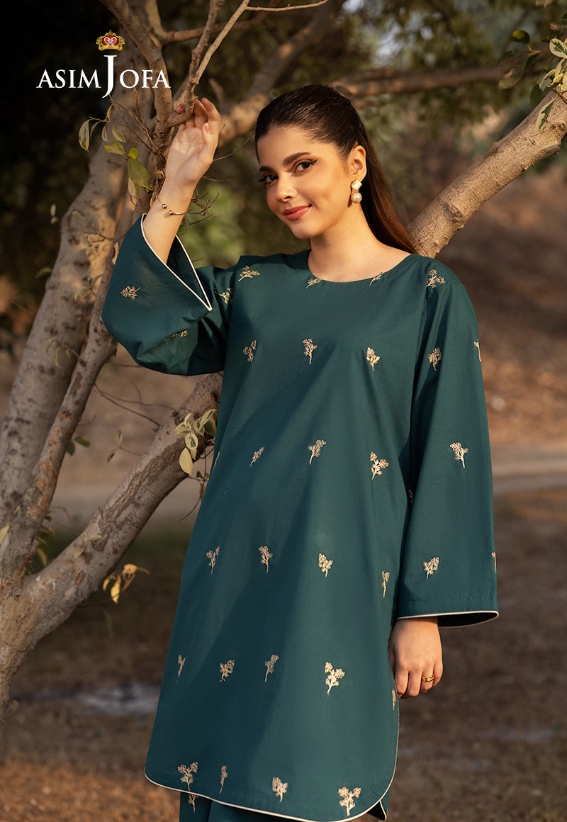 Asim Jofa Essential Pret Drop 6 Ajpb-90 Embroidered Cambric 2 Pcs