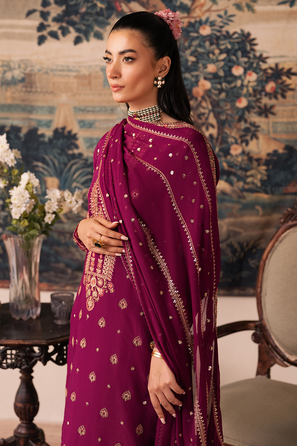 Estella By Sheenora Unstitched 3 Piece Luxury Formals Collection'2025-RAYA