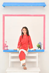 Dhaga Stitched 2 Piece Premium Cotton Lawn Kids Collection'2025-ANNA