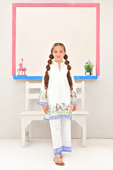 Dhaga Stitched 2 Piece Premium Cotton Lawn Kids Collection'2025-TYLA