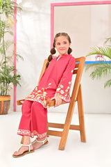 Dhaga Stitched 2 Piece Premium Cotton Lawn Kids Collection'2025-RYLEE