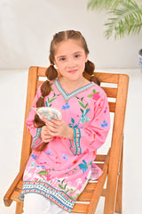 Dhaga Stitched 2 Piece Premium Cambric Kids Collection'2025-Bloom