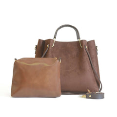 GEORGIA SUEDE BROWN - Bag X