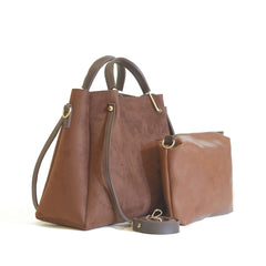 GEORGIA SUEDE BROWN - Bag X