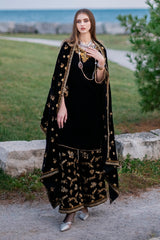 Panache Apparel Stitched Velvet Collection-Eclipse