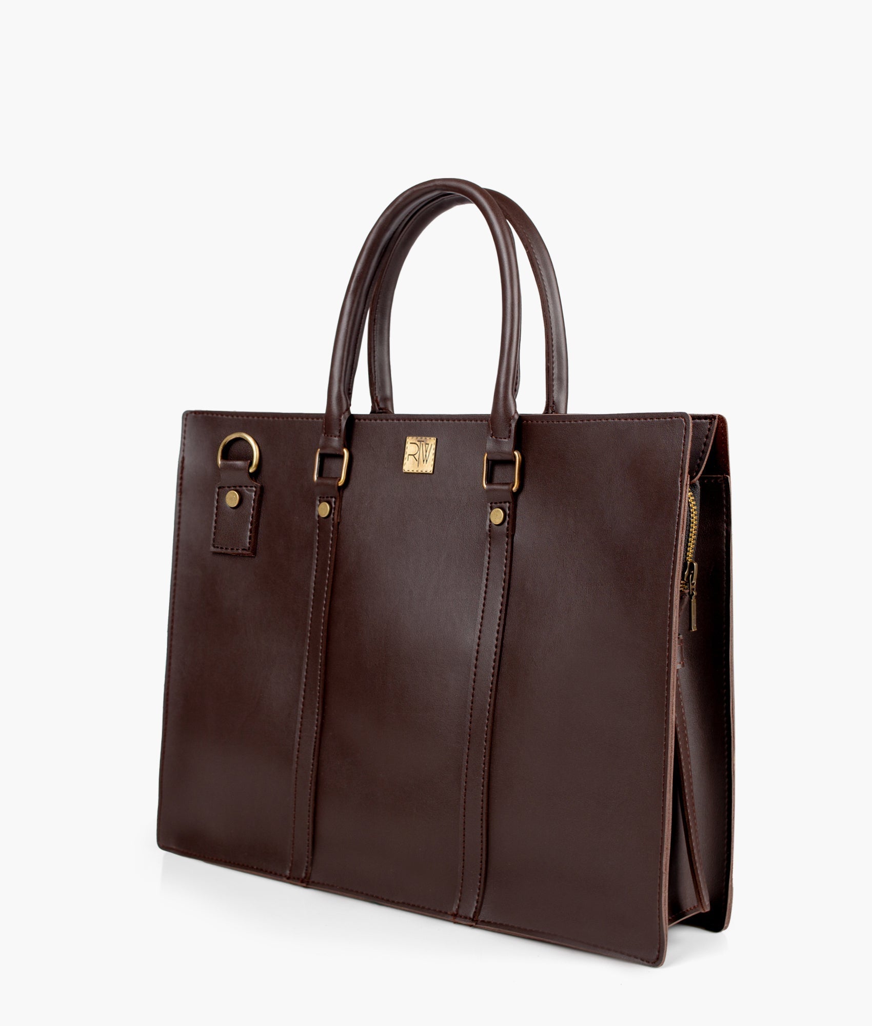 RTW Creation - Dark brown laptop bag