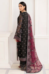 Flossie Unstitched 3 Piece Formals Executive Vol-06 Collection'2025-Dusky Stygian (A)