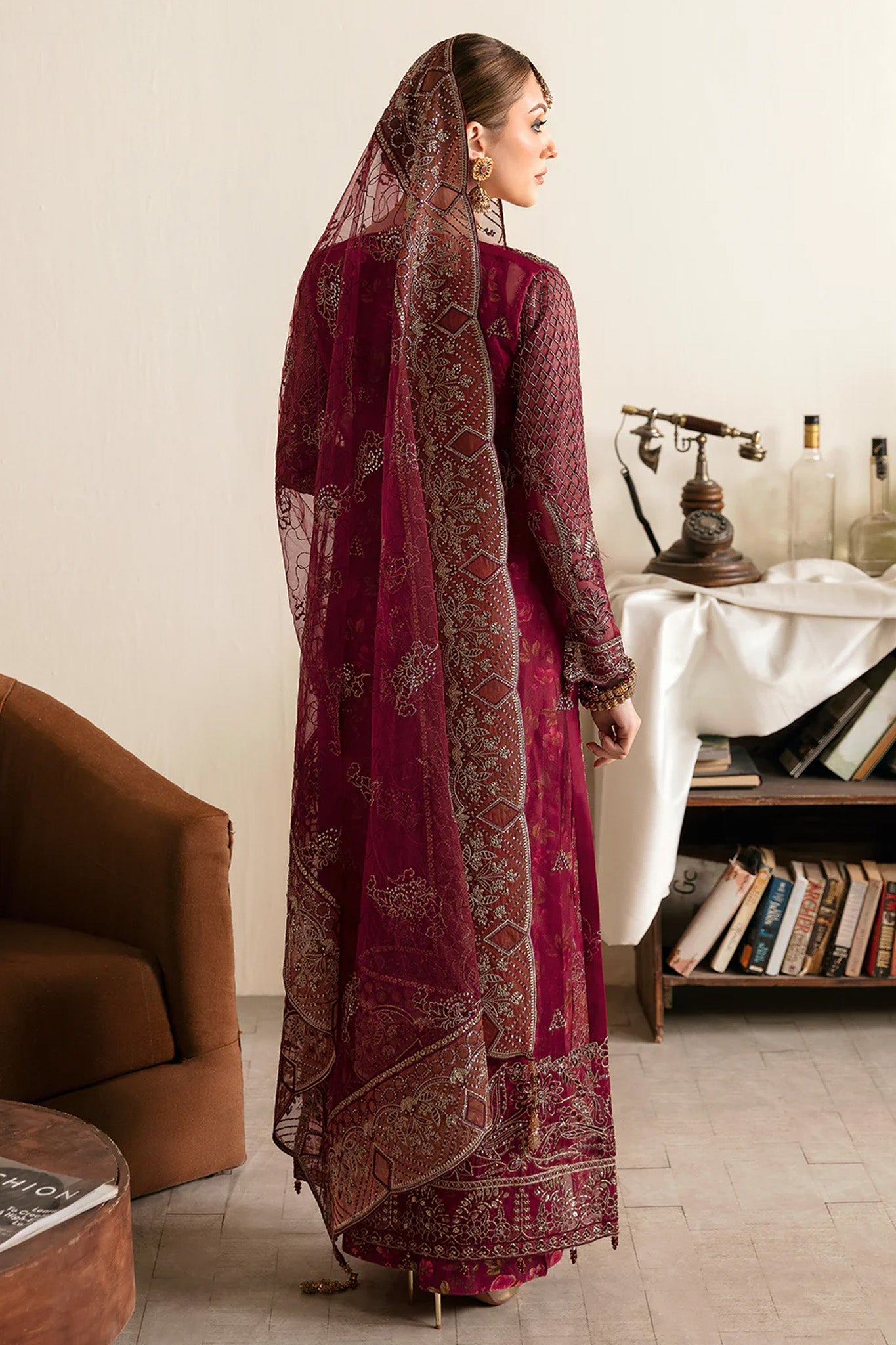 Ramsha Unstitched 3 Piece Festive Formals Vol-01 Collection'2025-E-103