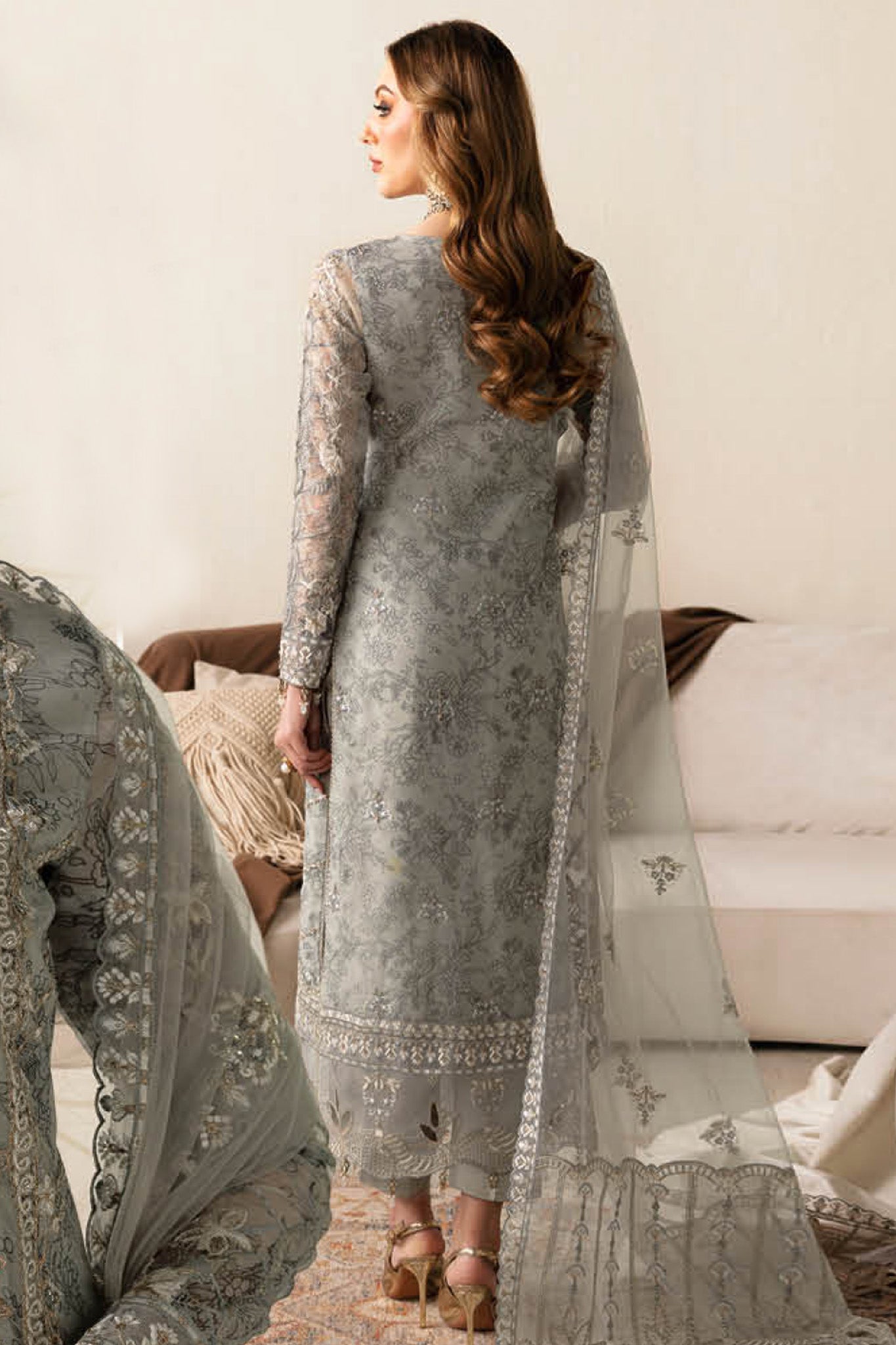 Ramsha Unstitched 3 Piece Festive Formals Vol-01 Collection'2025-E-108
