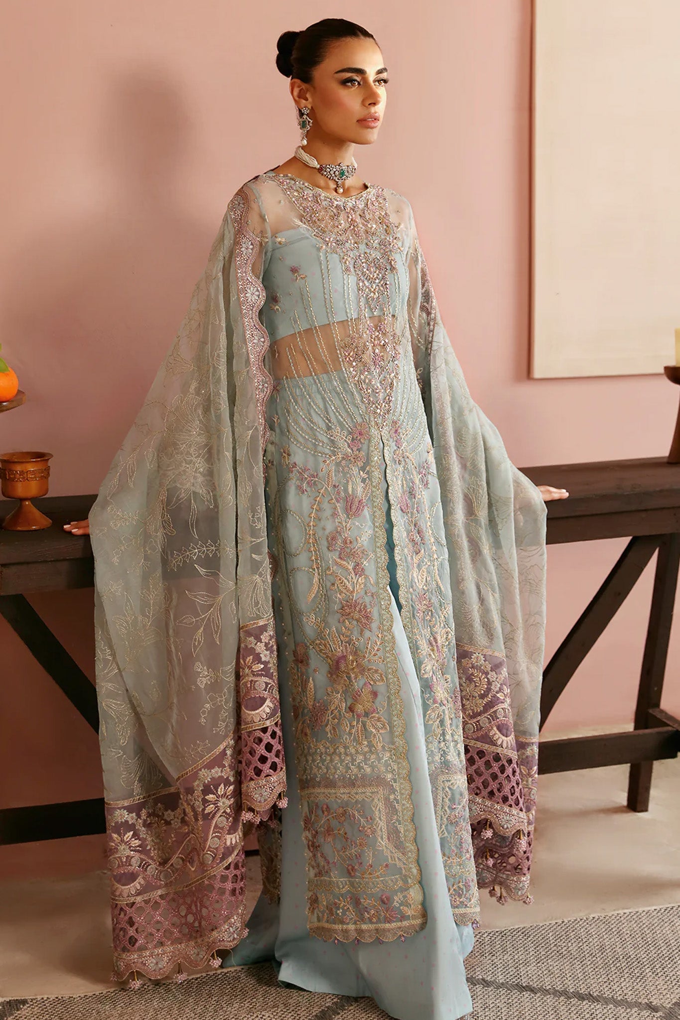 Ramsha Unstitched 3 Piece Festive Formals Vol-02 Collection'2025-E-204