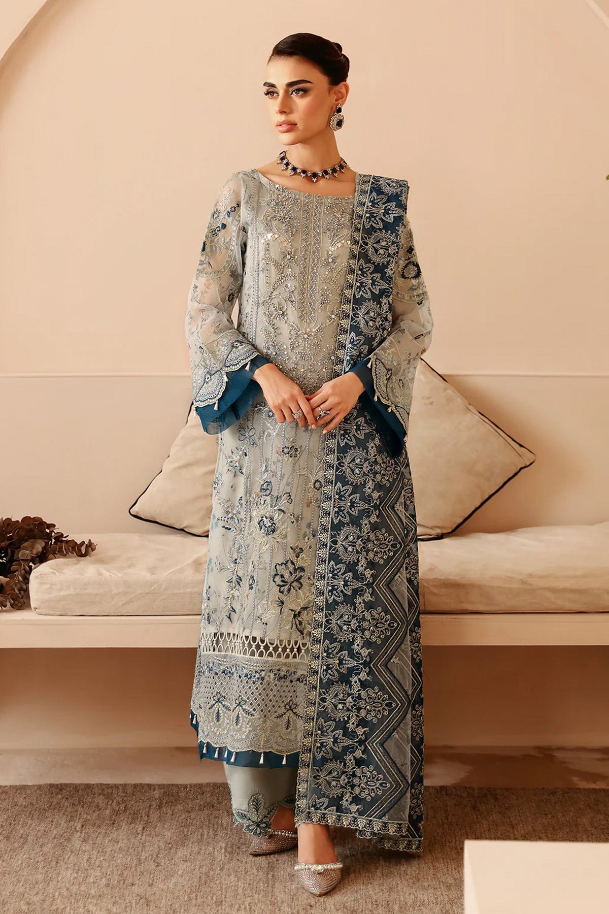 Ramsha Unstitched 3 Piece Festive Formals Vol-02 Collection'2025-E-207
