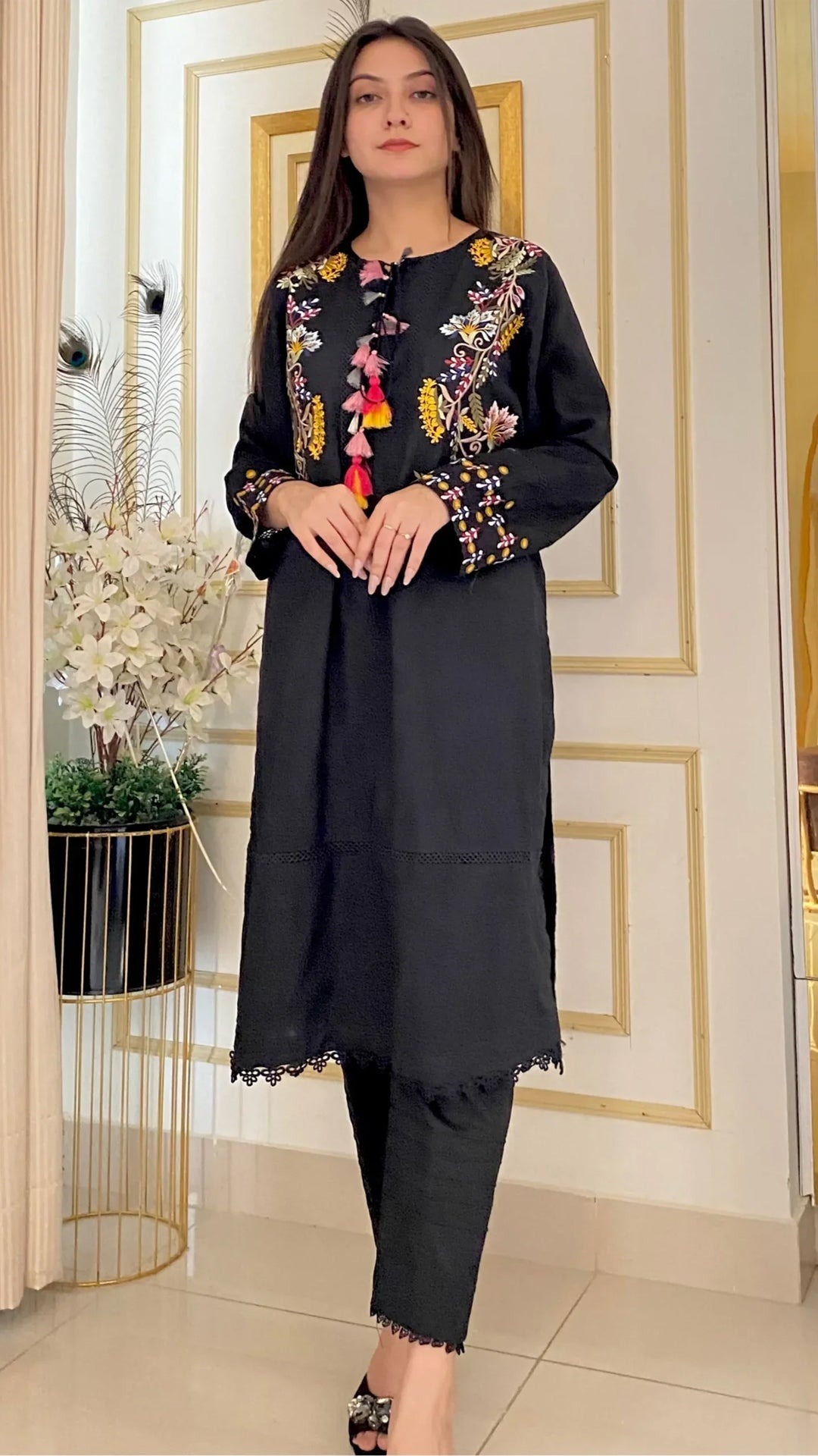 Urban Cut 1 Piece Embroidered Kurta Premium & Comfortable