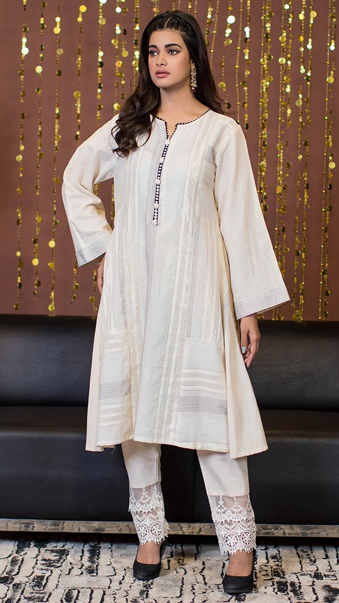 Urban Cut 1 Piece Cotton Dobby Fabric Kurta