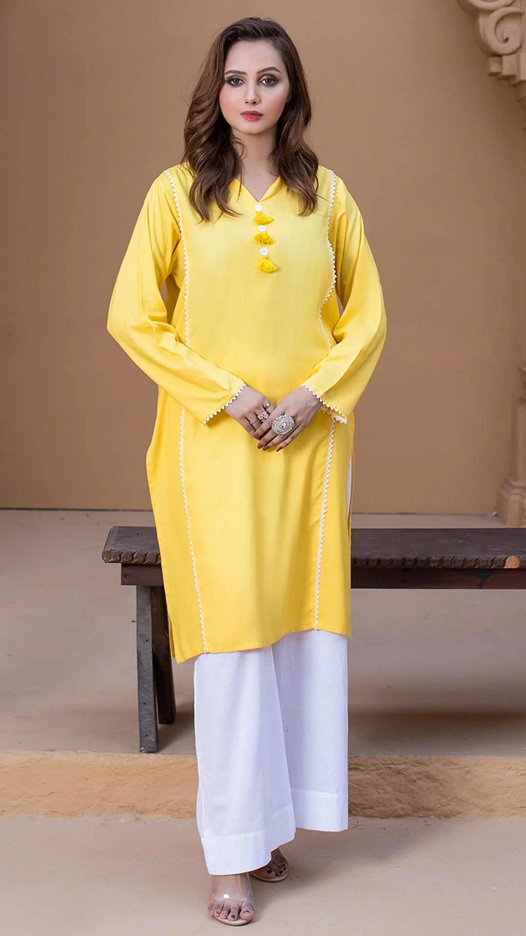 Urban Cut 1 Piece Embroidered Kurta