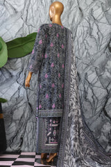 Elegant By HZ Unstitched 3 Piece Premium Digital Printed Lawn Vol-02 Collection'2025-EC-1047