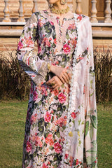 Elaf Prints Chikankari Unstitched 3 Piece Lawn Collection'2024-ECT-01-A