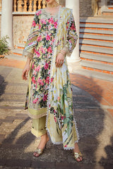Elaf Prints Chikankari Unstitched 3 Piece Lawn Collection'2024-ECT-01-B