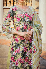 Elaf Prints Chikankari Unstitched 3 Piece Lawn Collection'2024-ECT-01-B