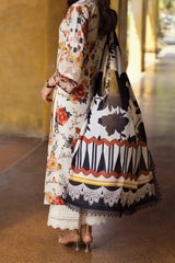 Elaf Prints Chikankari Unstitched 3 Piece Lawn Collection'2024-ECT-02-A
