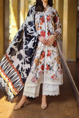 Elaf Prints Chikankari Unstitched 3 Piece Lawn Collection'2024-ECT-02-A