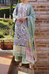Elaf Prints Chikankari Unstitched 3 Piece Lawn Collection'2024-ECT-03-B