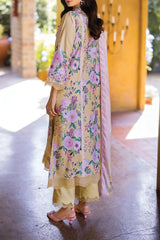 Elaf Prints Chikankari Unstitched 3 Piece Lawn Collection'2024-ECT-04-A