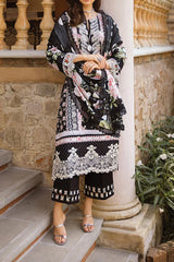 Elaf Prints Chikankari Unstitched 3 Piece Lawn Collection'2024-ECT-05-B