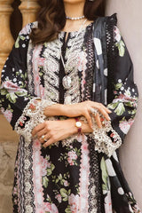 Elaf Prints Chikankari Unstitched 3 Piece Lawn Collection'2024-ECT-05-B