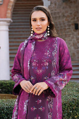 Damask By Afrozeh Unstitched 3 Piece Summer Edit Collection-AL-04-B-Eden