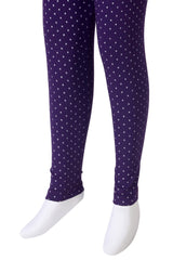 Purple Girls Tights - Wear Ochre