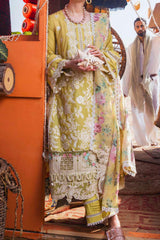 Hai Kuch By Elaf Unstitched 3 Piece Festive Emb Lawn Collection'2024-EHK-02-B-Nargis