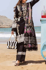 Hai Kuch By Elaf Unstitched 3 Piece Festive Emb Lawn Collection'2024-EHK-09-Nafees