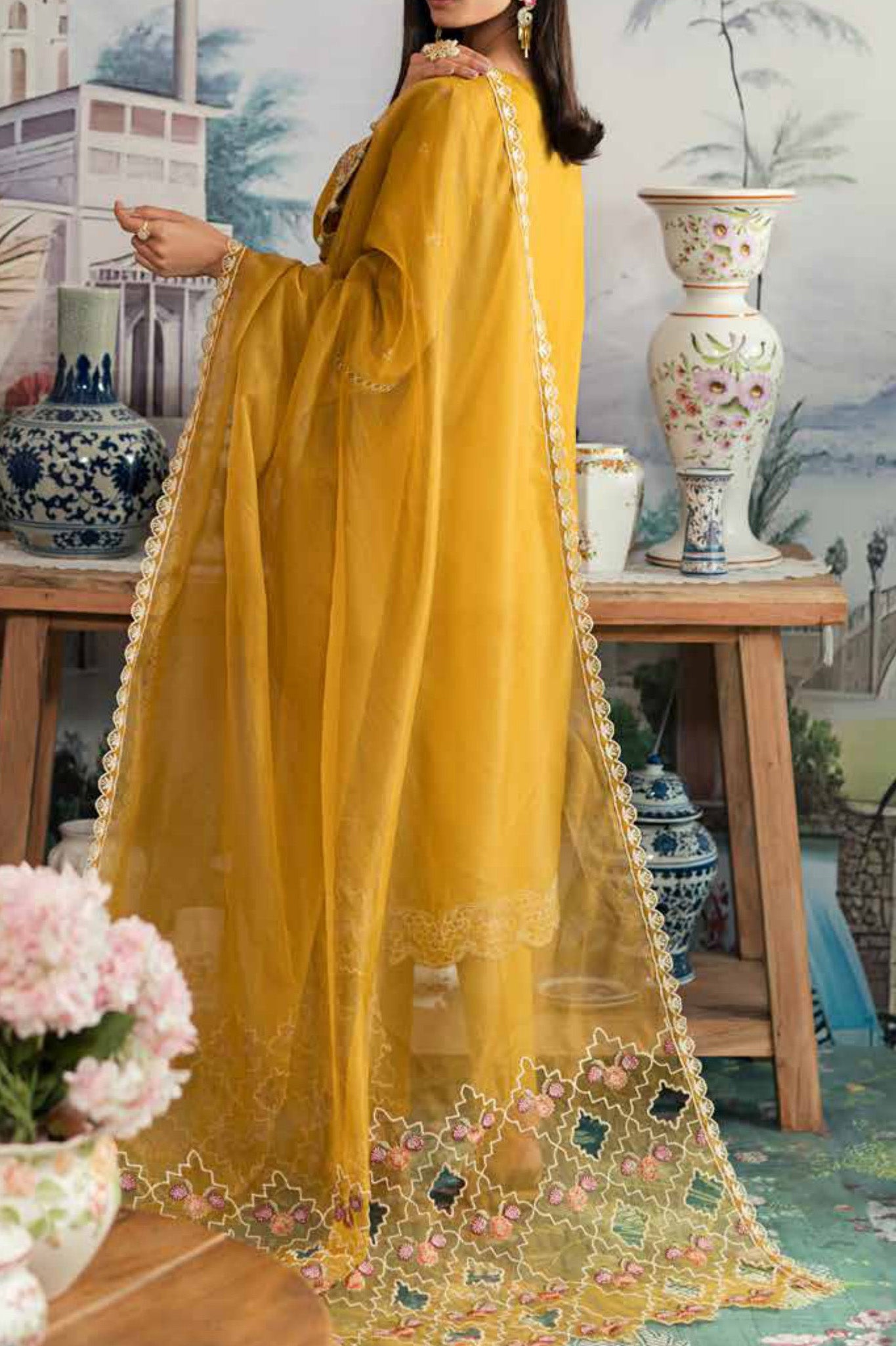 Ayra By Emaan Adeel Unstitched 3 Piece Luxury Lawn Collection'2024-EL-06