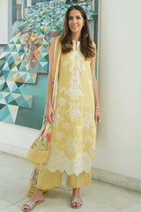 Festive Edit By Sahar Unstitched 3 Piece Emb Lawn Vol-02 Collection-EL-V2-S25-04-Citrus Bloom