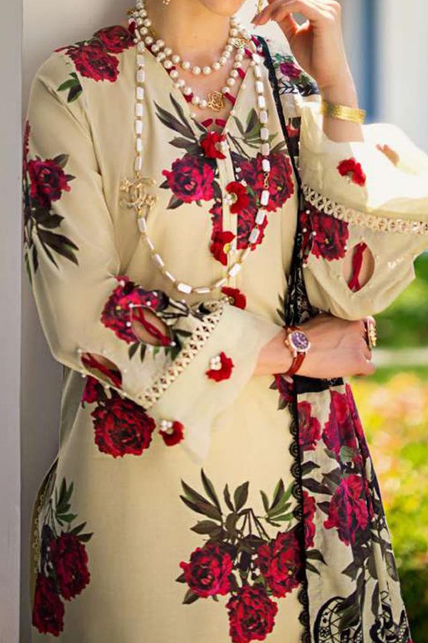 Elaf Prints Unstitched 3 Piece Printed Lawn Collection'2024-EOP-03-A