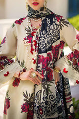 Elaf Prints Unstitched 3 Piece Printed Lawn Collection'2024-EOP-03-A