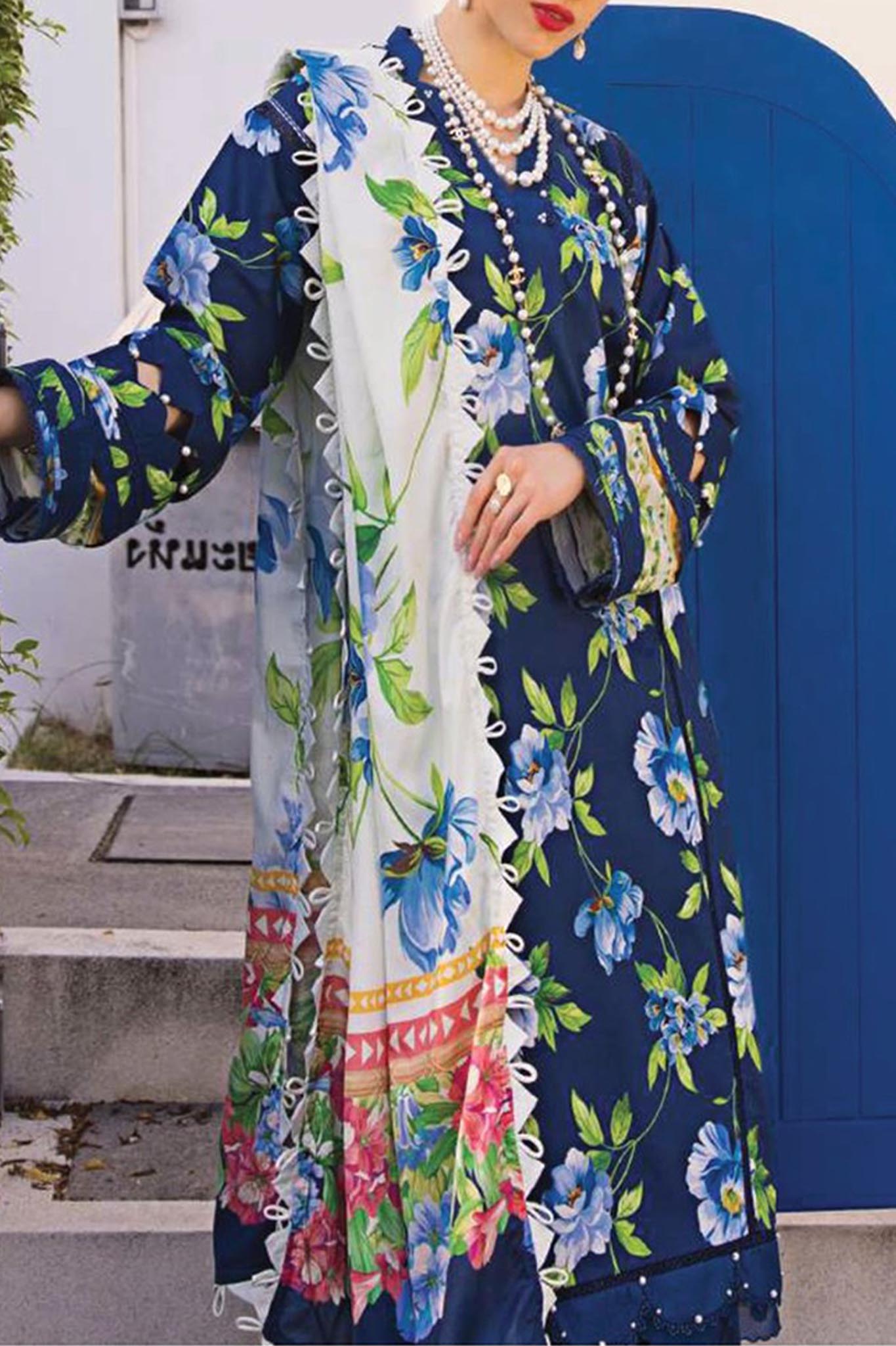 Elaf Prints Unstitched 3 Piece Printed Lawn Collection'2024-EOP-05-B