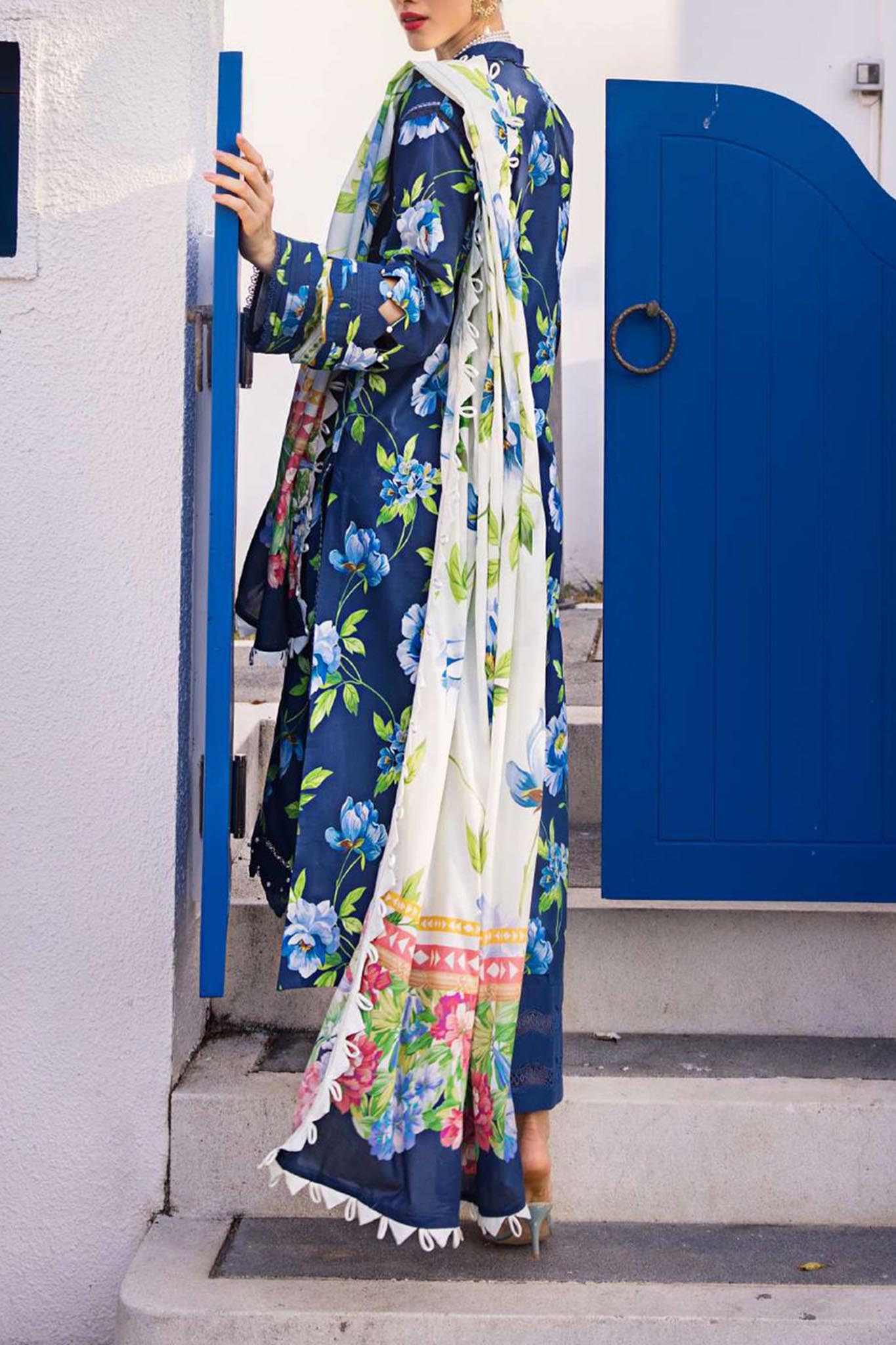 Elaf Prints Unstitched 3 Piece Printed Lawn Collection'2024-EOP-05-B