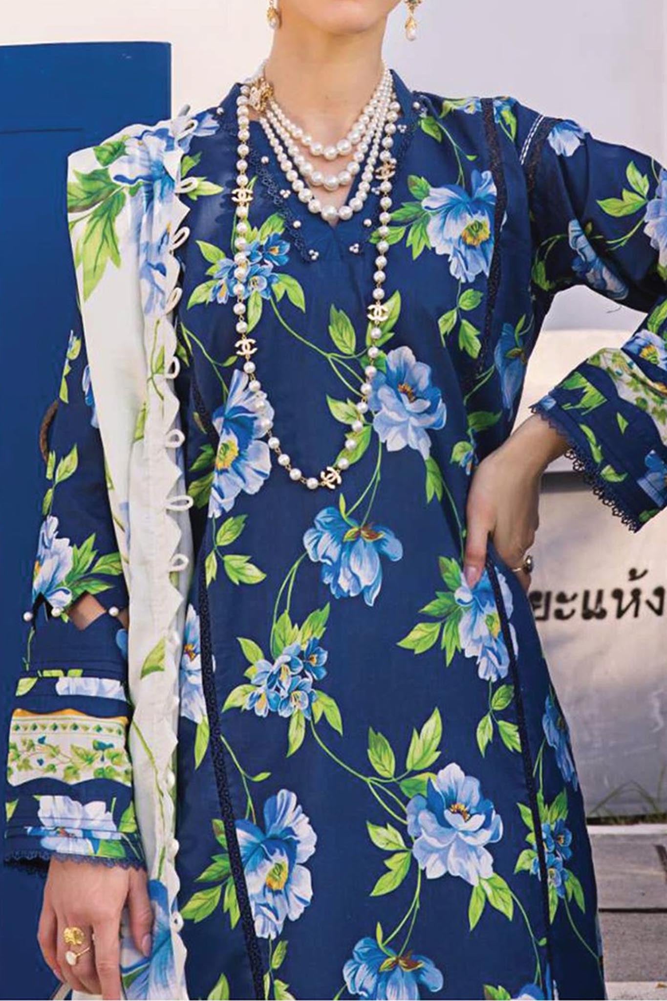 Elaf Prints Unstitched 3 Piece Printed Lawn Collection'2024-EOP-05-B