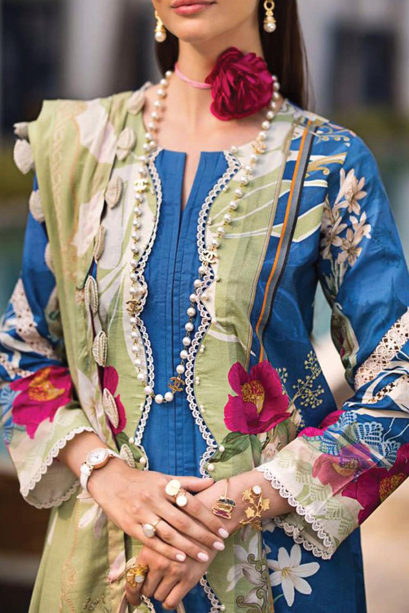 Elaf Prints Unstitched 3 Piece Printed Lawn Collection'2024-EOP-08-B