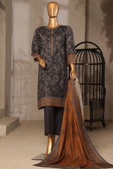 Aashkaar By HZ Stitched 3 Piece Emb Lawn Vol-04 Collection'2025-EPL-014