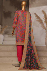 Aashkaar By HZ Stitched 3 Piece Emb Lawn Vol-04 Collection'2025-EPL-015